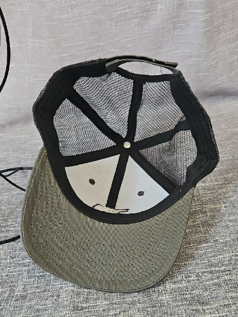 CCAFL Mesh Trucker Cap with Embroidered Logo - Picture 5 of 5